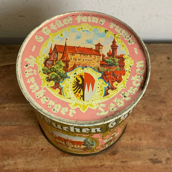 Vintage Blechdose Feine Nürnberger Lebkuchen