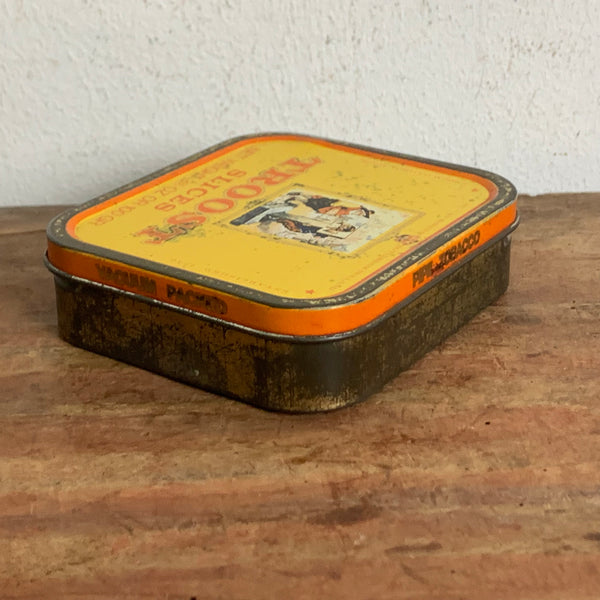 Vintage Blechdose Pfeifen Tabak  Troost Slices
