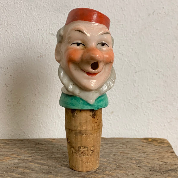 Vintage Schnapsnase Ausgießer aus Porzellan