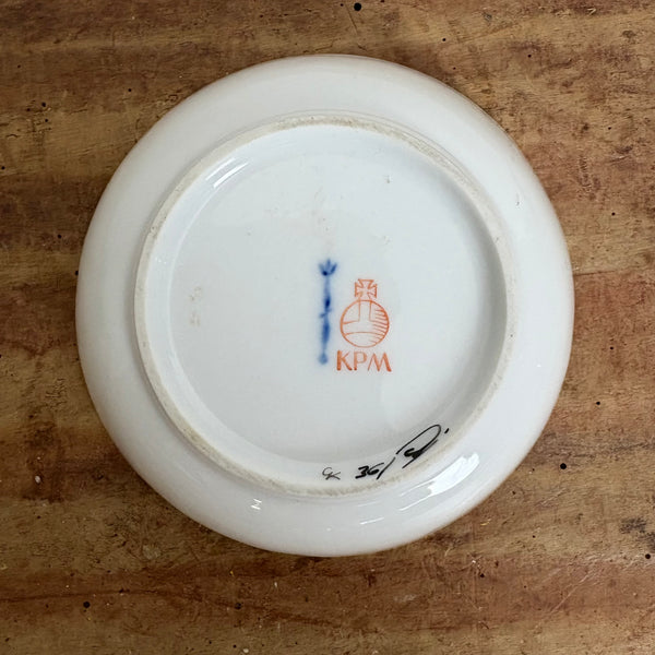 Teller Schale Altosier von KPM Zeptermarke