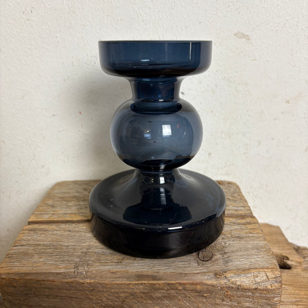 Vintage Glas Kerzenhalter von Alfred Taube