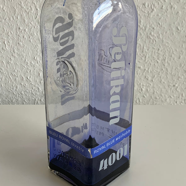 Vintage Flasche Gunther Wagner Tinte von Pelikan