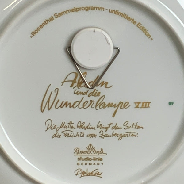 Sammelteller Aladin VIII von Björn Wiinblad für Rosenthal