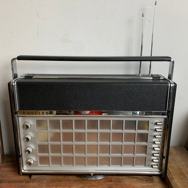 Vintage Weltempfänger Radio 22RL798 Antoinette Transworld de luxe von Philips