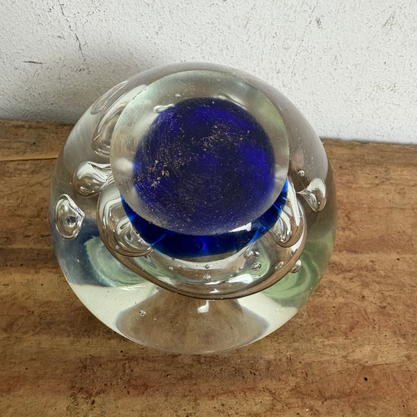 Vintage Paperweight aus Murano Stifthalter