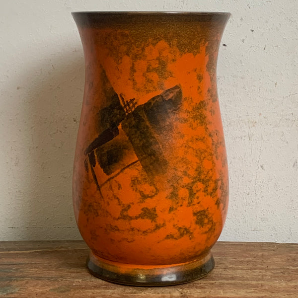 Art Deco Vase Hawaii von Hildegard Delius für Keramikfabriken Neuhaldensleben