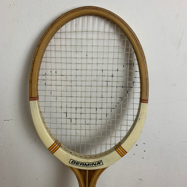 Vintage Holz Tennisschläger Germina