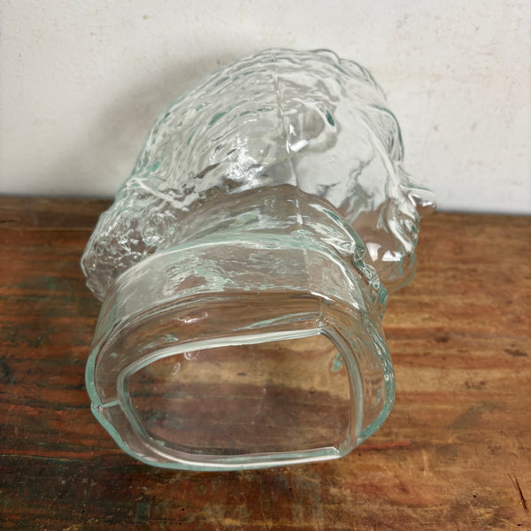 Vintage Glas Kopf Mozart Kopfhörerhaltet