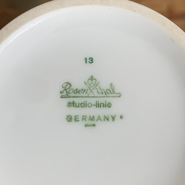 Vintage Porzellanvase von Rosamunde Nairac für Rosenthal