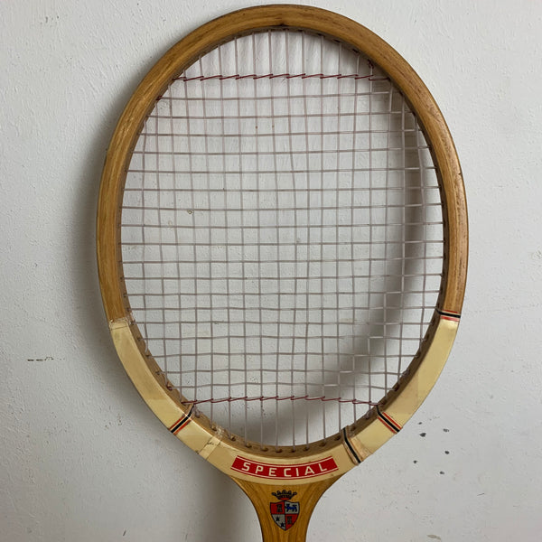 Vintage Holz Tennisschläger Special Sirt