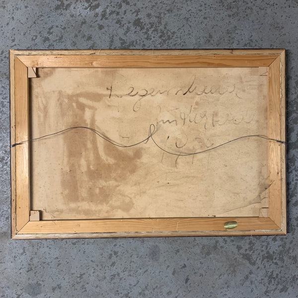 Ölgemälde Regenschauer von Günther Frey