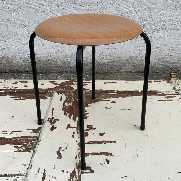 Vintage Industrial Hocker von Werzalit