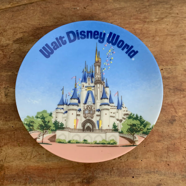 Vintage Sammelteller Andenken Teller Walt Disney World