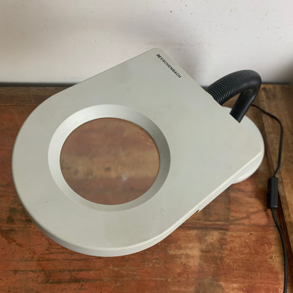 Vintage Schwanenhals Lupenlampe von Eschenbach