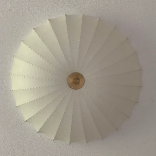 Vintage Cocoon Deckenlampe von Friedel Wauer für Goldkant Leuchten