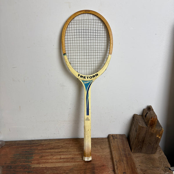 Vintage Holz Tennisschläger Triumph von Tretorn