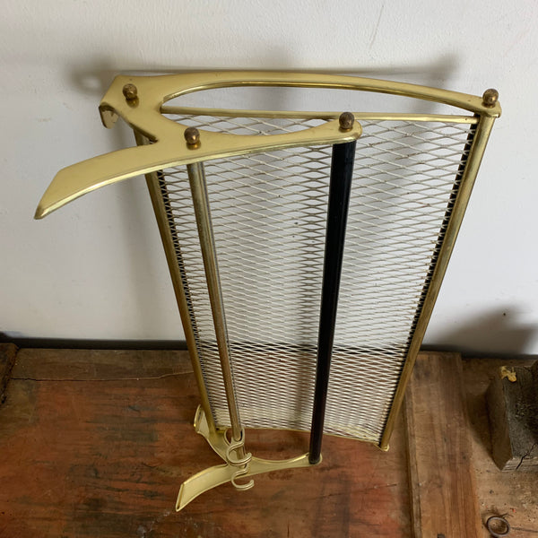Mid Century Garderobe Hutablage