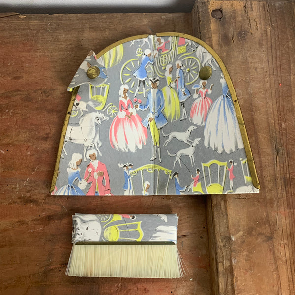 Mid Century Tischkehrset Tischbesen