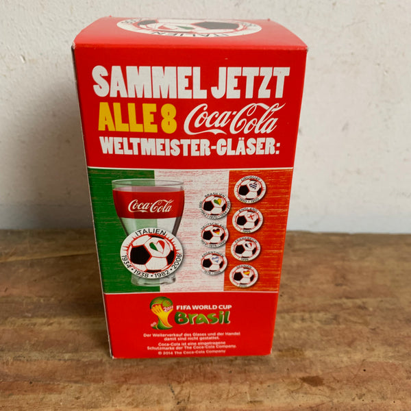 Coca-Cola Weltmeister Glas Nr. 2 Italien