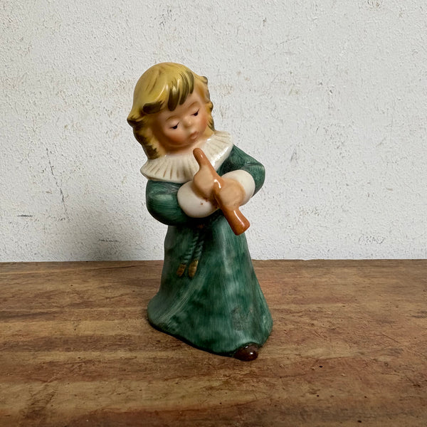Vintage Engel mit Flöte Hummel Figur 42 081 10 von Goebel