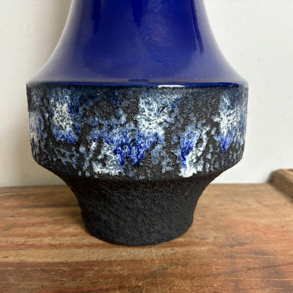 Große vintage Vase Fat Lava Keramik von Heinz Siery für Carstens Tönnieshof 260-45