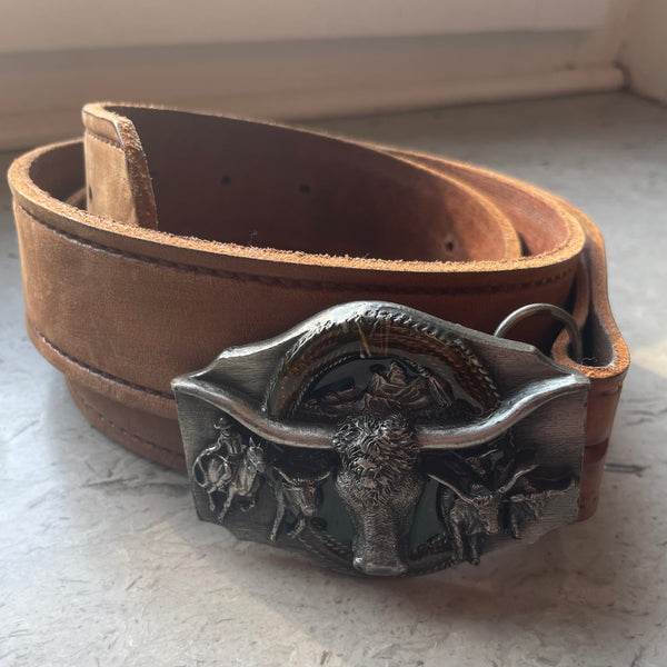 Echter Cowboy Gürtel - Vintage