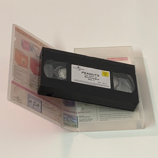 VHS Video Kassette Peanuts The Best of Snoopy