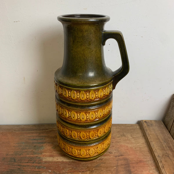 Vintage Keramik Vase Tundra von Scheurich 429-45