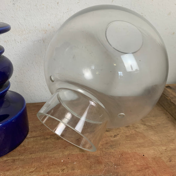 Vintage Keramik Kerzenständer Windlicht Gallo Villeroy und Boch in blau