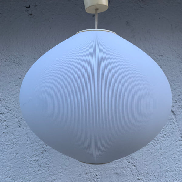 Vintage Space Age Plissee Deckenlampe