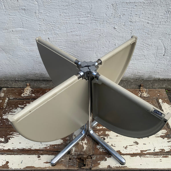 Vintage Design Klappbarer Esstisch Plano von Piretti für Anonima Castelli