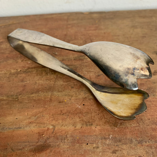 Vintage versilberte Eiszange von WMF OVP