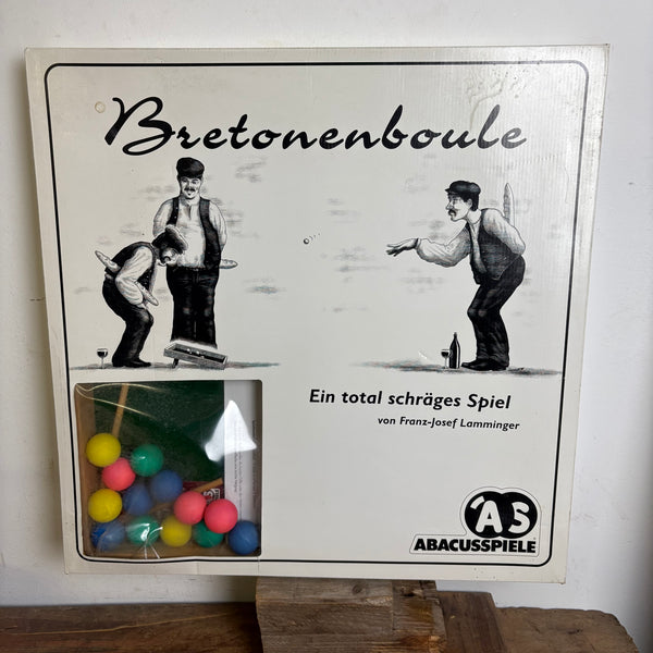 Kult Geschicklichkeitsspiel Bretonenboule von Franz-Josef Lamminger für ABACUSSPIELE
