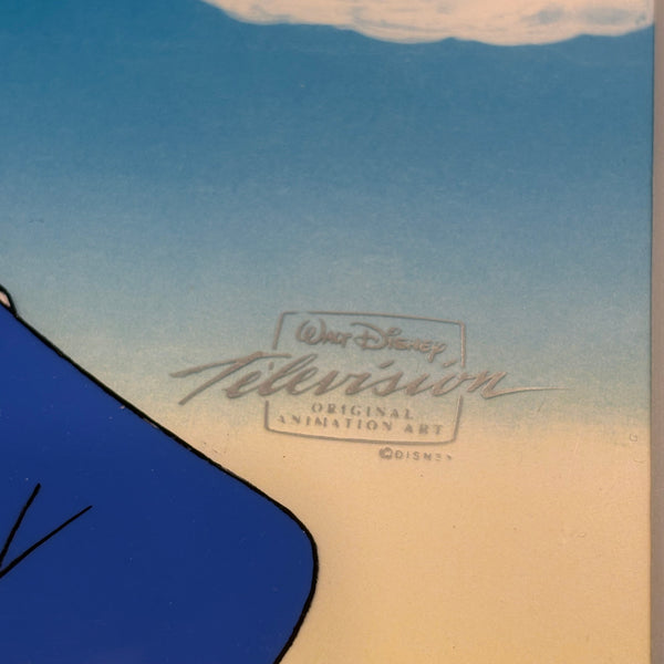 Vintage original Donald Duck Animation-Cel und Bleistiftskizze