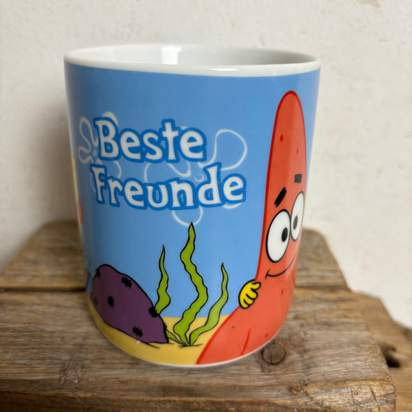 Kaffeebecher Tasse Beste Freunde Patrick Star und SpongeBob