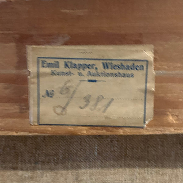 Ölgemälde Beduinenlager von Richard Tillmans
