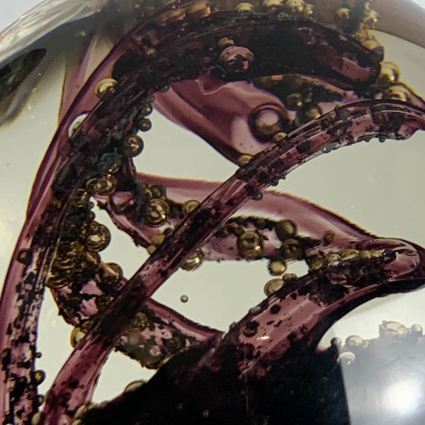 Vintage Paperweight Briefbeschwerer Selkirk Glass Scotland