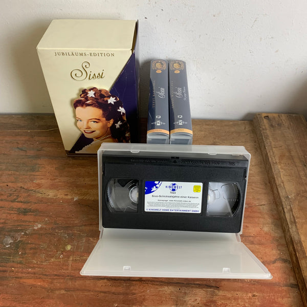 Sissi Teil 1 - 3 VHS Video Kassetten Collection Jubiläums Edition