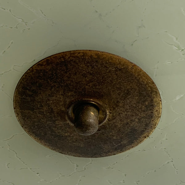 Vintage Tellerlampe