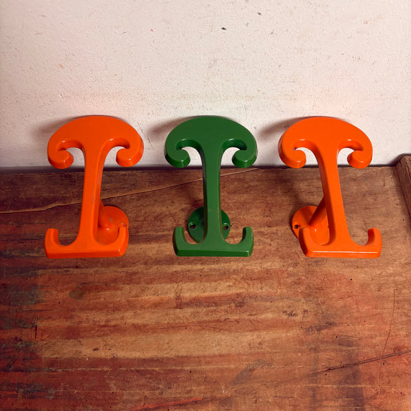 3 vintage Pop Art Garderobenhaken