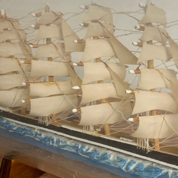 Großes Buddelschiff Fünfmast Vollschiff Preußen