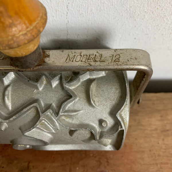 Vintage Plätzchen Spekulatius Walze von Auro