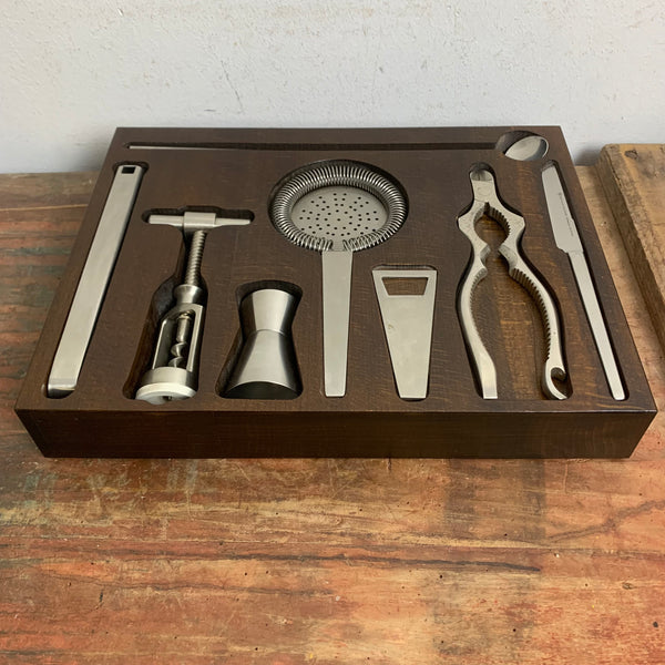 Vintage Bar Set Bargarnitur von Dreizack