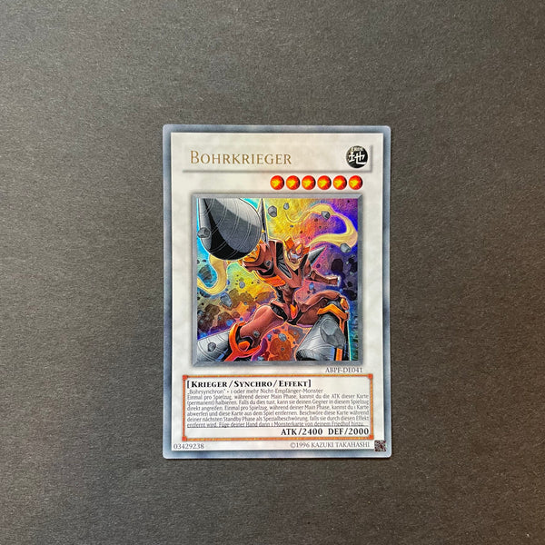 Bohrkrieger - Yu-Gi-Oh! Karte