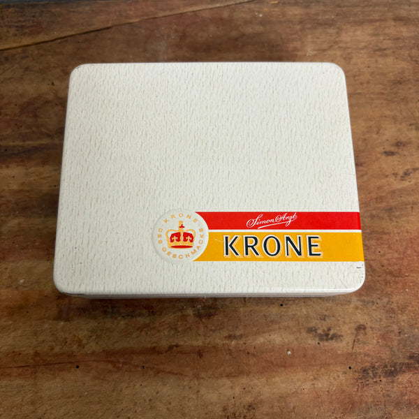 Vintage Blechdose Krone Cigaretten