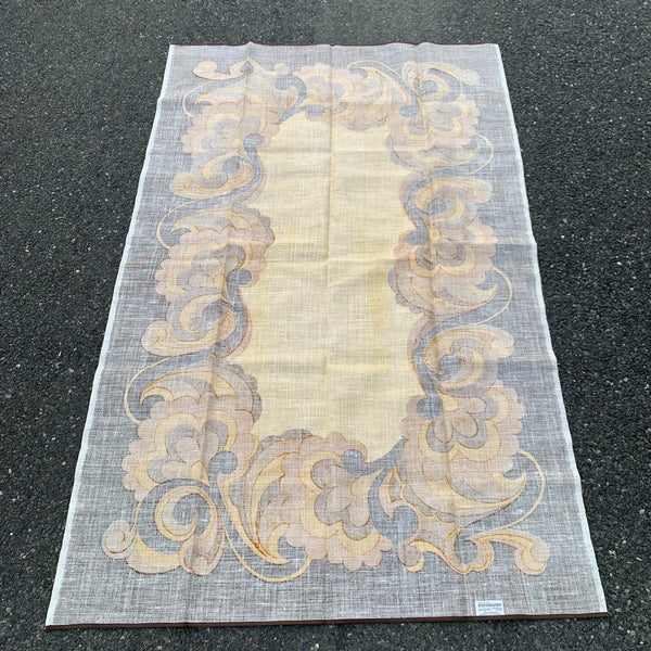 Vintage Flower Power Tischdecke von Walterscheid