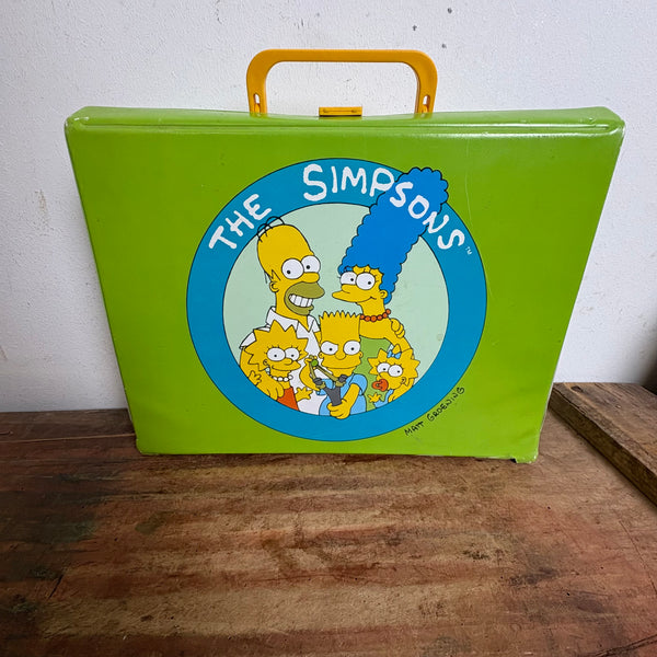 Vintage Kassetten Koffer The Simpsons