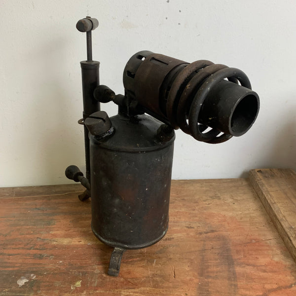 Antike schwedische Lötlampe von Max Sievert