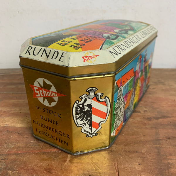 Vintage Blechdose Nürnberger Lebkuchen von Schöller