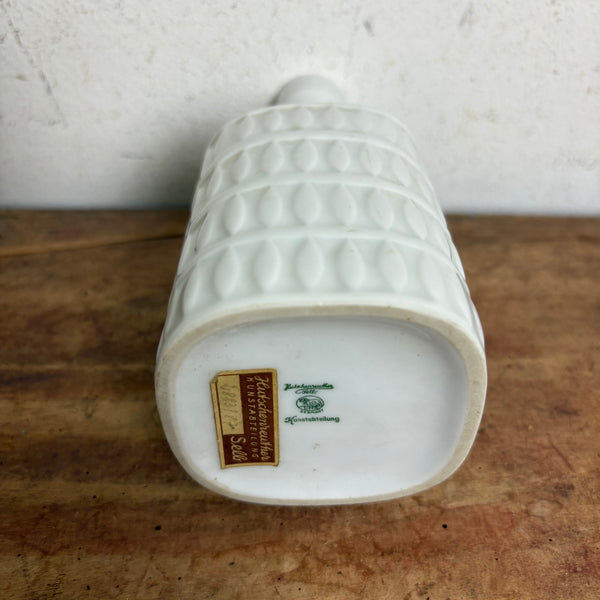 Vintage Porzellan Vase von Karl
Scheid für Hutschenreuther